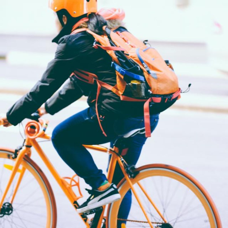 Cycling Helmet with LED Light