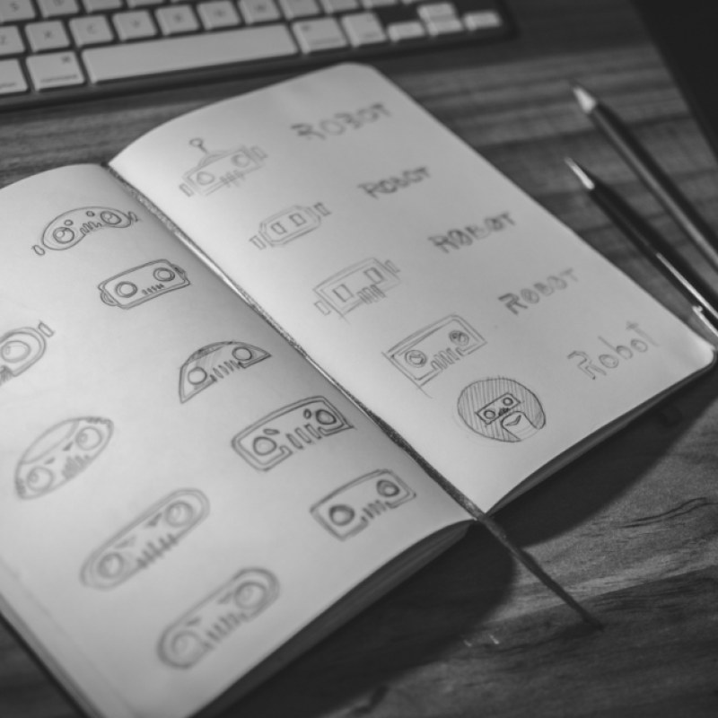 Sketchbook A4 with Pencil Set