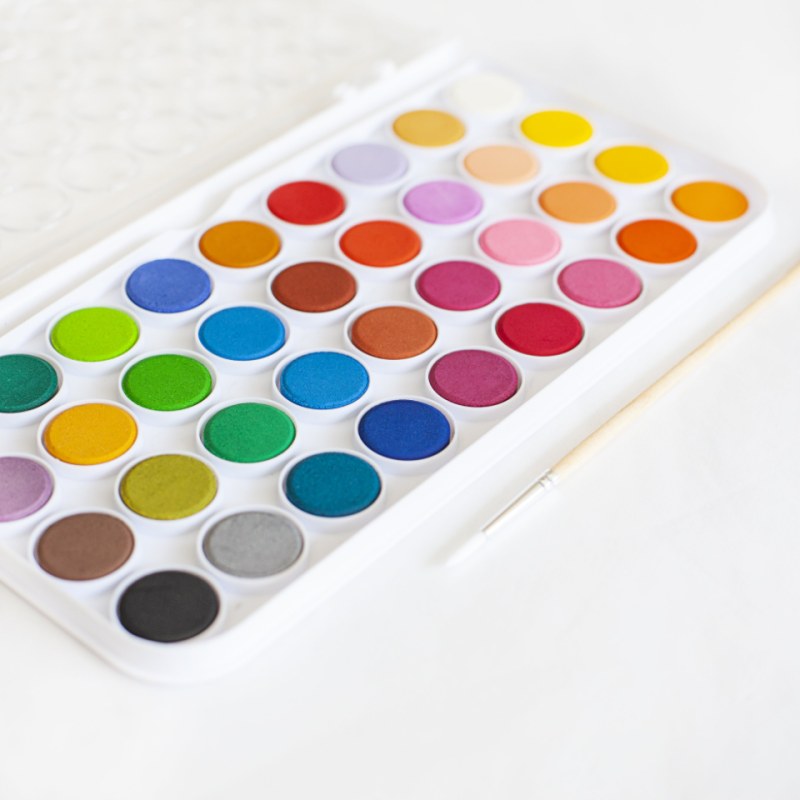 Watercolour Paint Set 36 Colours